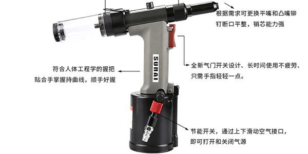 速耐小編幫您解析鉚釘槍如何選用鉚釘和正確選用導咀